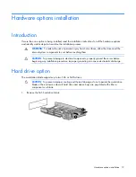 Preview for 19 page of HP ProLiant WS460c G6 Workstation Blade User Manual