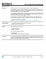 Preview for 10 page of HP ProLiant WS460c Gen8 Specifications