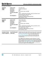 Preview for 54 page of HP ProLiant WS460c Gen8 Specifications