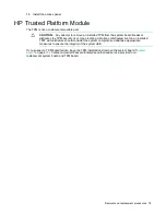 Preview for 72 page of HP ProLiant WS460c Gen9 Maintenance And Service Manual