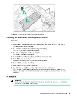 Preview for 69 page of HP ProLiant XL270d Gen9 Maintenance And Service Manual