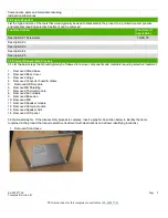 Предварительный просмотр 2 страницы HP ProOne 490 G3 Disassembly Instructions Manual