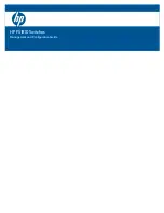 Preview for 1 page of HP PS1810 SERIES Management And Configuration Manual