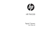 HP PW550 User Manual preview