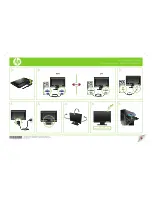 HP Q2159 - Compaq - 21.5" LCD Monitor Quick Start предпросмотр