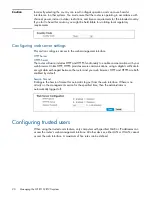 Предварительный просмотр 20 страницы HP R100-Series Configuration And Administration Manual