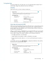 Предварительный просмотр 27 страницы HP R110 Configuration And Administration Manual