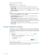 Предварительный просмотр 122 страницы HP R110 Configuration And Administration Manual