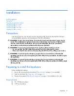 Preview for 12 page of HP R2200 INTL User Manual