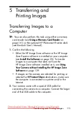 Предварительный просмотр 115 страницы HP R717 User Manual