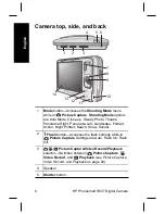 Preview for 6 page of HP R837 - Photosmart 7MP Digital Camera Manual