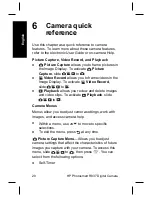 Preview for 20 page of HP R837 - Photosmart 7MP Digital Camera Manual