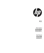 HP RC5 User Manual preview