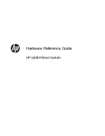HP rp5800 Reference Manual preview