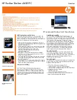 Preview for 1 page of HP s3650f - Pavilion - Slimline Specifications