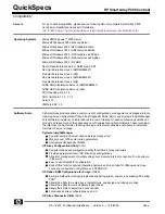 Preview for 5 page of HP SA-P400 Quickspecs