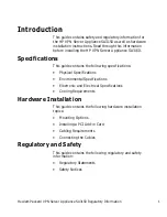 Preview for 7 page of HP SA3150 Hardware Installation