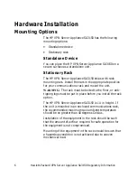 Preview for 12 page of HP SA3150 Hardware Installation