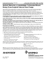 Preview for 12 page of HP Shertech GCBN22V Operating Instructions Manual