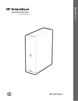 HP SimpleSave User Manual preview