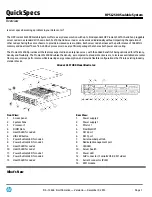 Preview for 1 page of HP SL2500 Specification