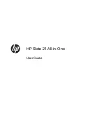 HP Slate 21 User Manual preview