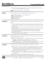 Предварительный просмотр 5 страницы HP Smart Array E500 Controller Quickspecs