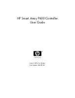 HP Smart Array P600 User Manual preview