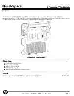 HP Smart Array P711m Quickspecs preview