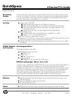 Предварительный просмотр 2 страницы HP Smart Array P711m Quickspecs