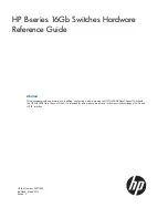 HP SN3000B Reference Manual preview