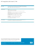 Предварительный просмотр 4 страницы HP StorageWorks 2/16-EL Brochure