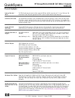 Preview for 2 page of HP StorageWorks 20/40-GB DAT DDS-4 Quickspecs