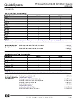 Preview for 3 page of HP StorageWorks 20/40-GB DAT DDS-4 Quickspecs