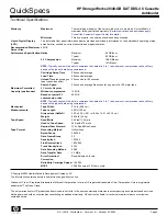 Preview for 5 page of HP StorageWorks 20/40-GB DAT DDS-4 Quickspecs