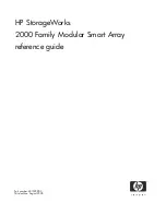 HP StorageWorks 2000fc Reference Manual предпросмотр