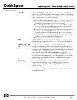 Предварительный просмотр 7 страницы HP StorageWorks 2000fc Specification Sheet