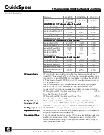 Предварительный просмотр 8 страницы HP StorageWorks 2000fc Specification Sheet