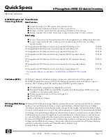 Предварительный просмотр 10 страницы HP StorageWorks 2000fc Specification Sheet