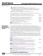 Предварительный просмотр 11 страницы HP StorageWorks 2000fc Specification Sheet