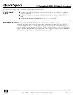 Предварительный просмотр 16 страницы HP StorageWorks 2000fc Specification Sheet