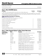 Предварительный просмотр 21 страницы HP StorageWorks 2000fc Specification Sheet