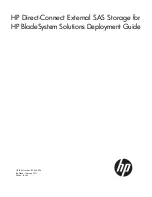 Предварительный просмотр 1 страницы HP StorageWorks 2000sa Deployment Manual