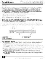 HP StorageWorks 4/32B SAN Switch Specification preview