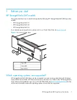 Preview for 7 page of HP StorageWorks DAT 24 User Manual