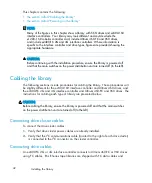 Preview for 42 page of HP StorageWorks ESL E Series Unpacking And Installation Manual