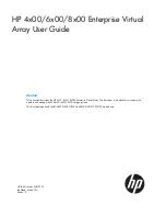 HP StorageWorks EVA4000 User Manual preview