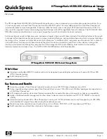 Preview for 1 page of HP StorageWorks N1200-320 Specifications