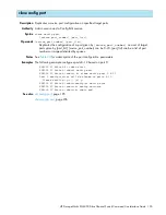 Preview for 135 page of HP StorageWorks SN6000 Command Line Interface Manual