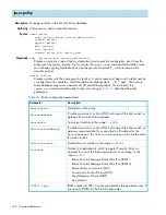 Предварительный просмотр 168 страницы HP StorageWorks SN6000 Command Line Interface Manual